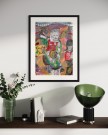 Ari Behn - Kunst - Fjørtoft finta med ramme thumbnail