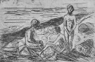 E. Munch - Nakne gutter på stranden thumbnail