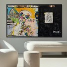 Blomberg og Borgen - samarbeids maleri - Insect  thumbnail