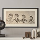 E. Munch - Portrett av dr. Lindes fire sønner   thumbnail