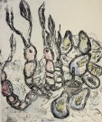 Stig Bech - akvarell/etsning - Seafood 2  thumbnail
