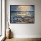 Karl Erik Harr - Maleri - Mot Mosken thumbnail