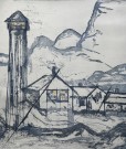 Stig Bech - Akvatint - The Light House  thumbnail