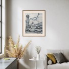Stig Bech - Akvatint - The Light House  thumbnail