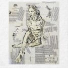Vegard Blomberg - Kull tegning - Kate Moss thumbnail