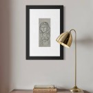 E. Munch - Naken pike med utslått hår thumbnail