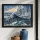 Karl Erik Harr - Maleri - Mot Træna, Helgeland - SOLGT thumbnail