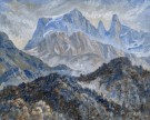 Karl Erik Harr - Maleri - Møysalen thumbnail
