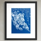 Maud Angelica Behn - Innvendig Bølge - Blå   thumbnail