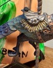 Majestetisk påfugl - Lysestake - UTSOLGT thumbnail
