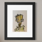 Stian Borgen - Innrammet liten tegning - original 7 thumbnail