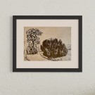 E. Munch - Aften i parken  thumbnail