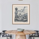 Stig Bech - Akvatint - The Light House  thumbnail