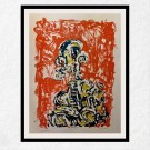 Stian Borgen - serigrafi - Orange Sally thumbnail