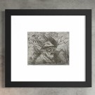 E. Munch - Mannshode i landskap thumbnail