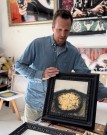 Espen Eiborg - Golden Egg - maleri nr.3 thumbnail