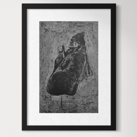 E. Munch - Gammel dame