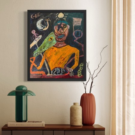 Carl-Edvard Engebretsen - Maleri - Allerede Nostalgisk 