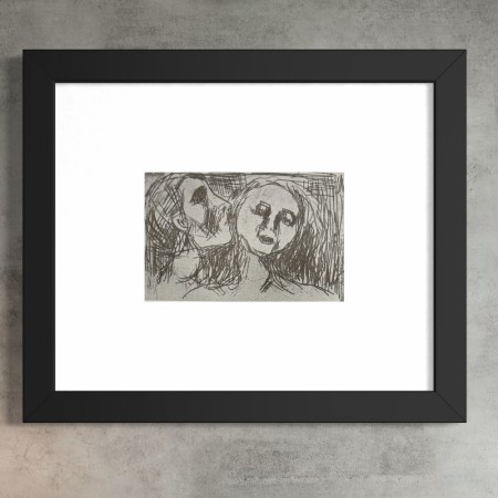 E. Munch - Mannshode og kvinnehode