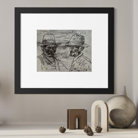 E. Munch - To mannshoder