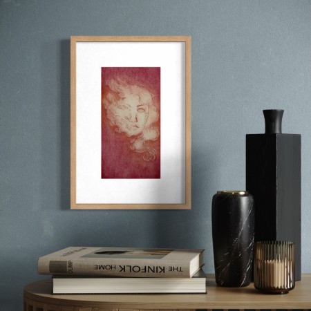 Maud Angelica Behn - Tåkets Kyss Rød