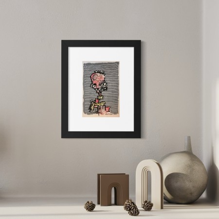 Stian Borgen - Innrammet liten tegning - original 5