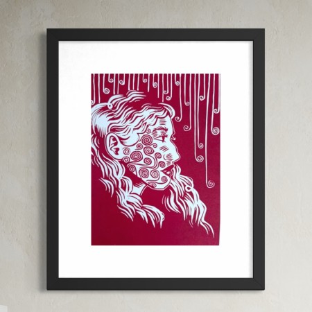 Maud Angelica Behn - Innvendig Bølge - rød