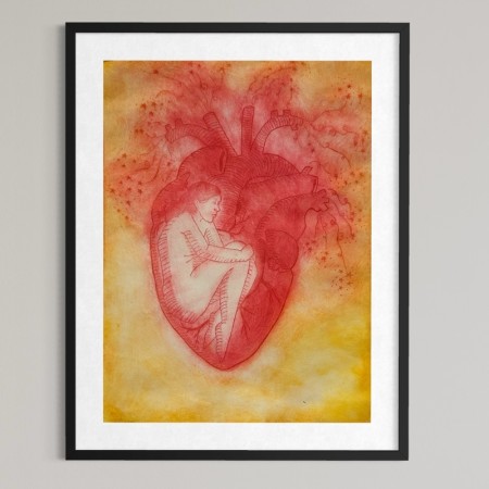 Maud A. Behn - Innrammet - Hjertet utenfor kroppen 