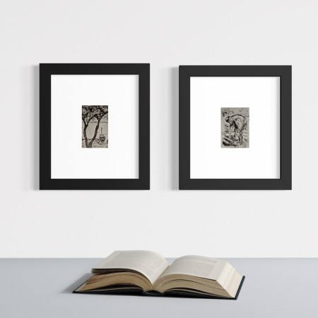 E. Munch - 2 stk. små - 